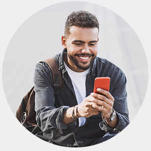 Man browsing Yorkshire Goes Dating
